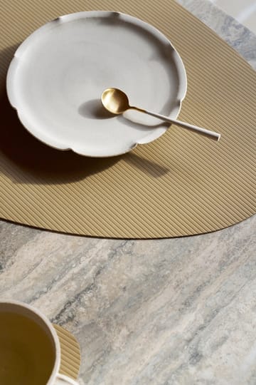 Corduroy bordbrikke curve L - Lemon Sorbet - LIND DNA