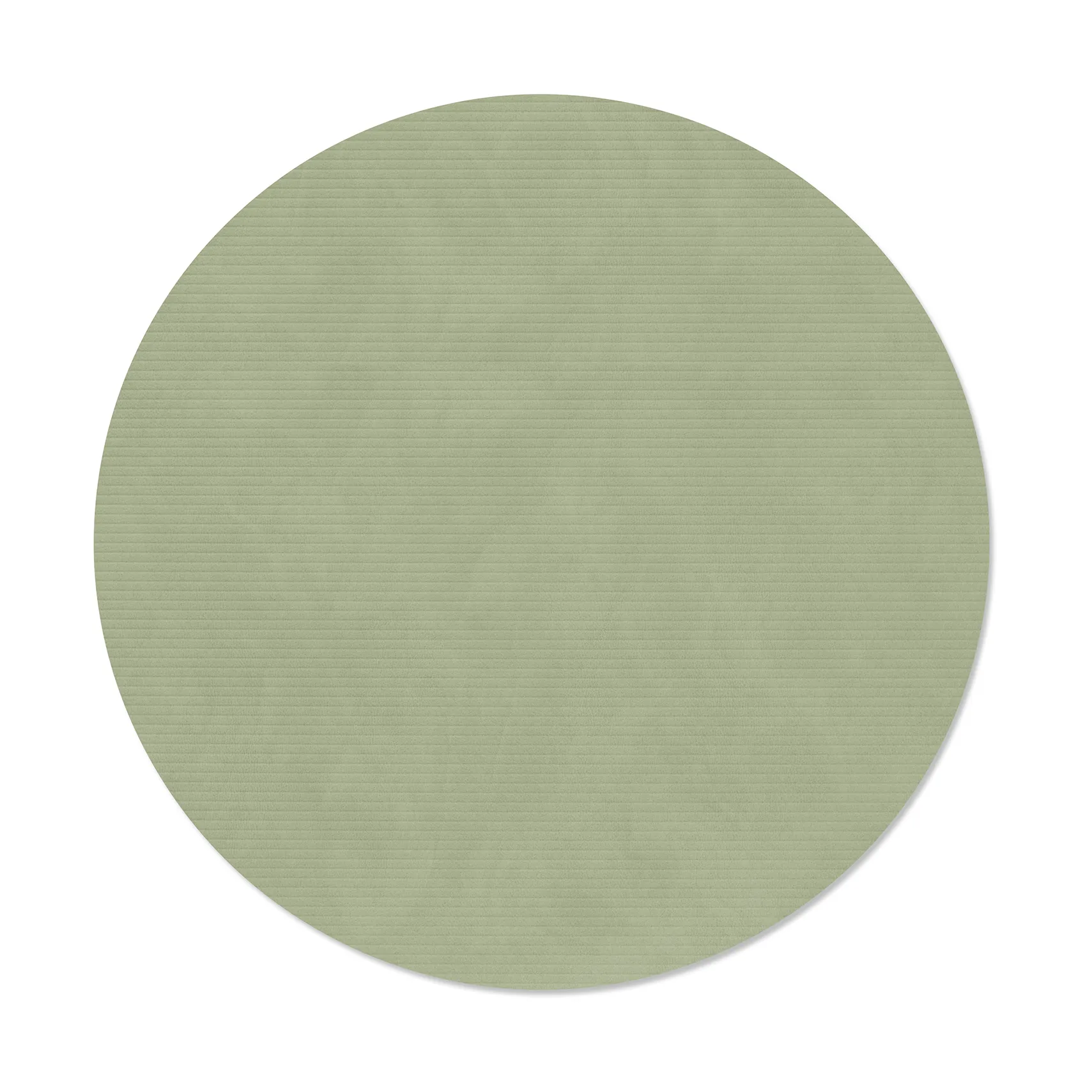 Corduroy bordbrikke, Olive green, circle, L LIND DNA