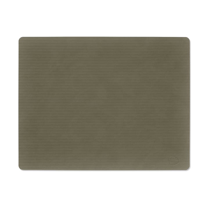 Corduroy bordbrikke square L - Army Green - LIND DNA