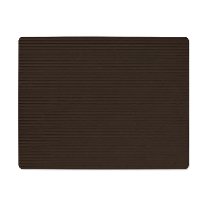 Corduroy bordbrikke square L - Hassel - LIND DNA
