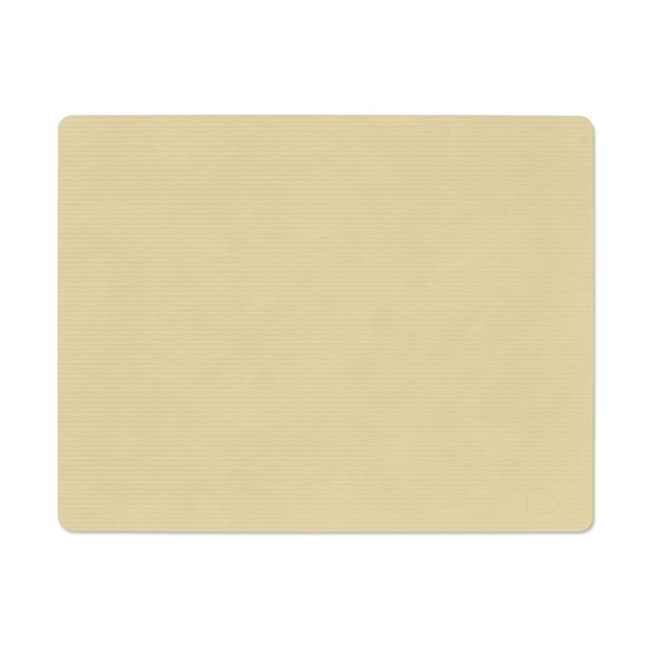 Corduroy bordbrikke square L - Lemon Sorbet - LIND DNA