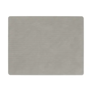 Corduroy bordbrikke square L - Light Grey - LIND DNA