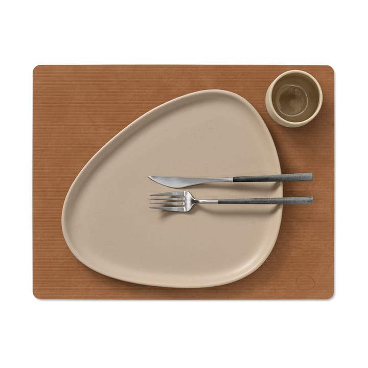 Corduroy bordbrikke square L, Nature LIND DNA