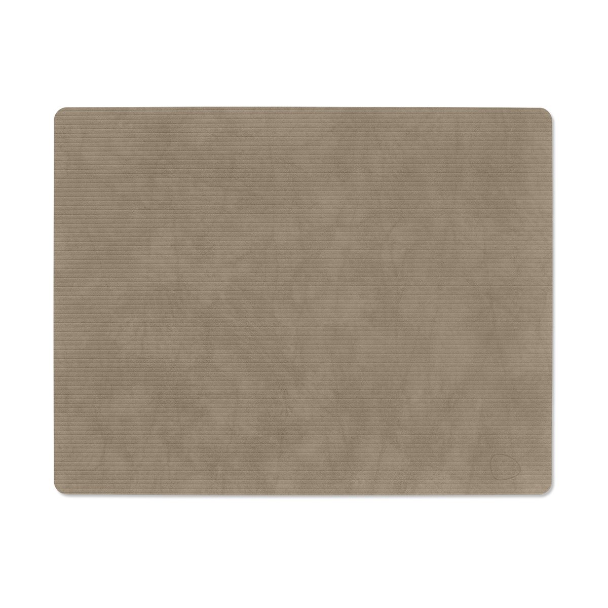 LIND DNA - Square Corduroy spisebrikke 35x45 cm nomad grey