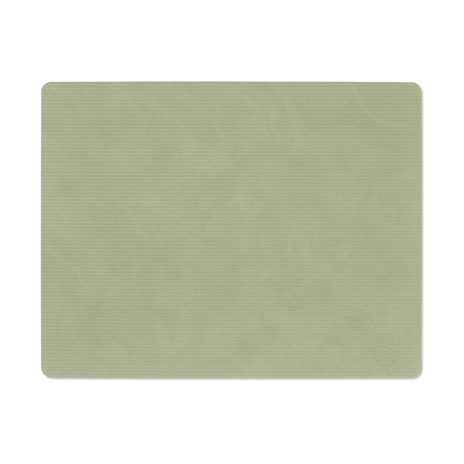 Corduroy bordbrikke square L, Olive Green LIND DNA