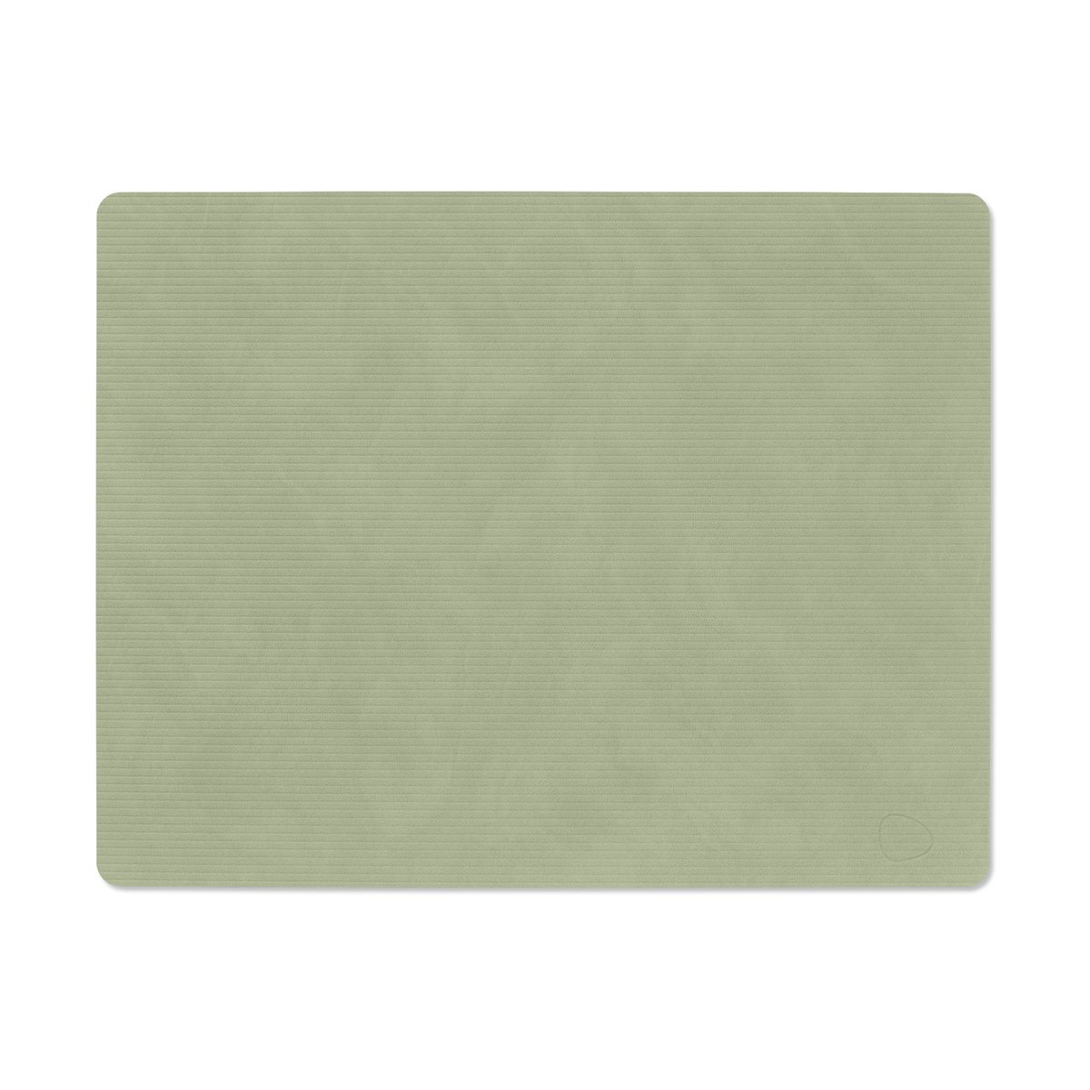 LIND DNA Corduroy bordbrikke square L Olive Green