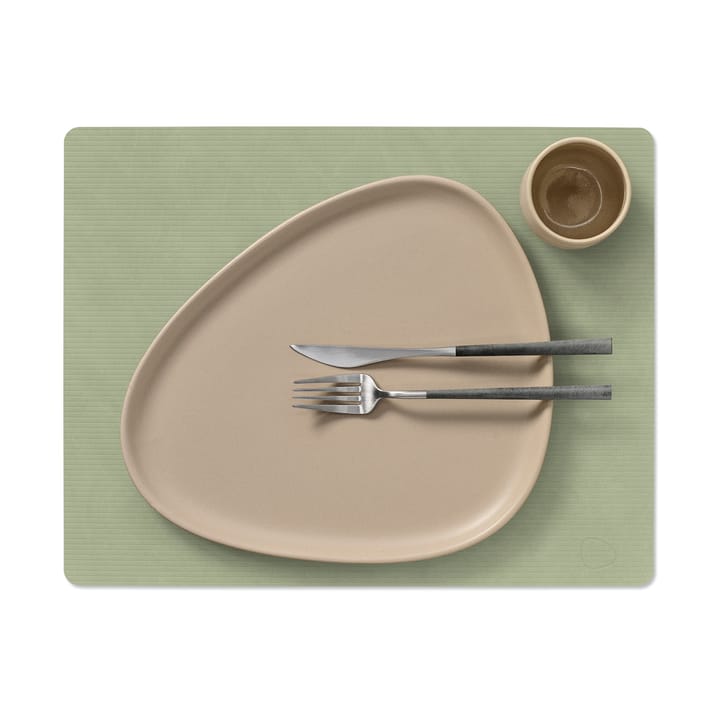 Corduroy bordbrikke square L, Olive Green LIND DNA