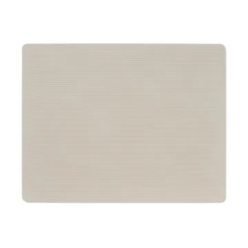 Corduroy bordbrikke square L - Oyster White - LIND DNA