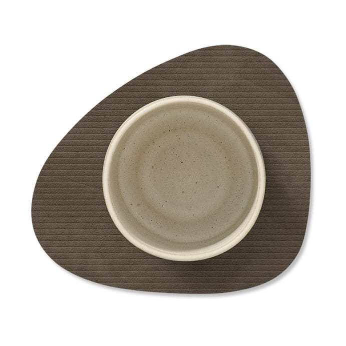 Corduroy glassunderlag curve, Caviar LIND DNA