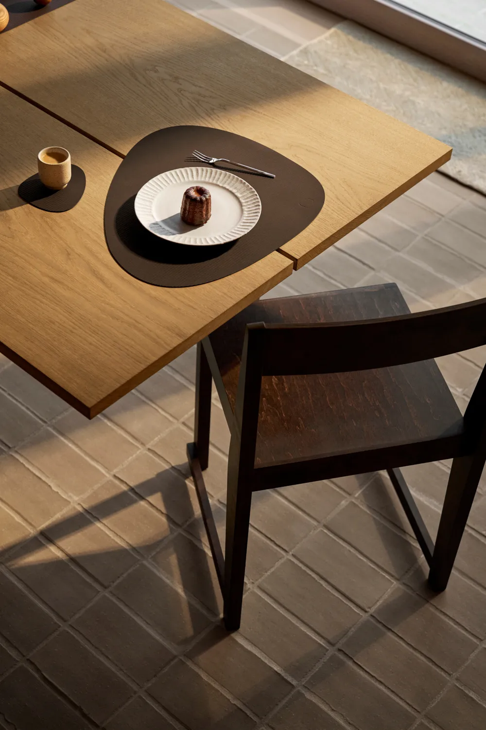 Corduroy glassunderlag curve, Hazel LIND DNA