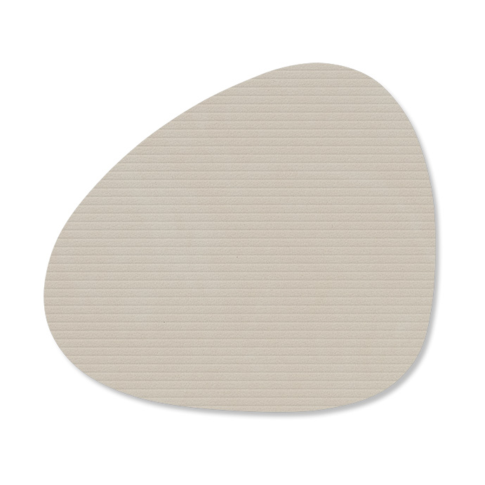 LIND DNA Corduroy glassunderlag curve Oyster White