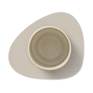 Corduroy glassunderlag curve - Oyster White - LIND DNA