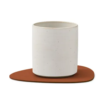 Corduroy glassunderlag curve - Rust - LIND DNA