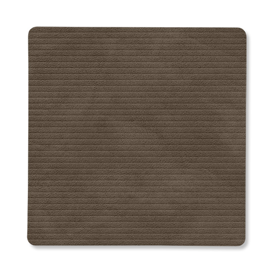 LIND DNA Corduroy glassunderlag square Caviar