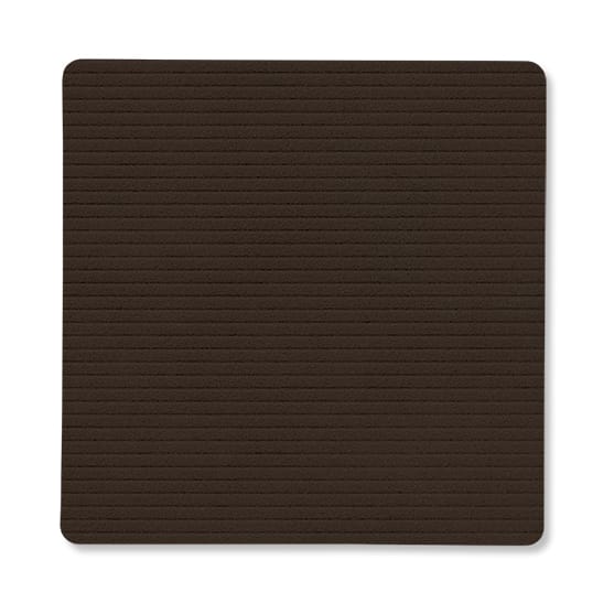 Corduroy glassunderlag square - Hazel - LIND DNA