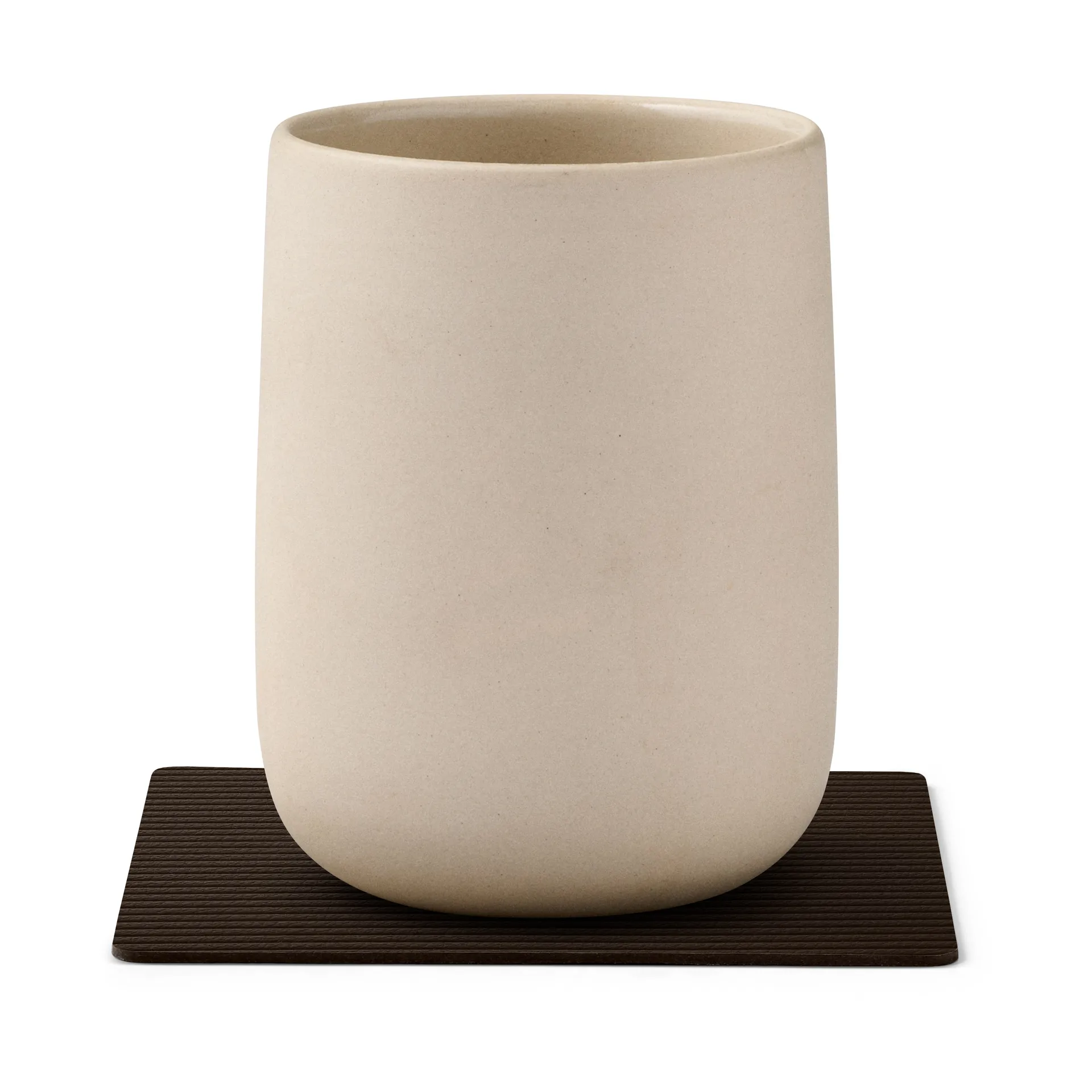 Corduroy glassunderlag square, Hazel LIND DNA