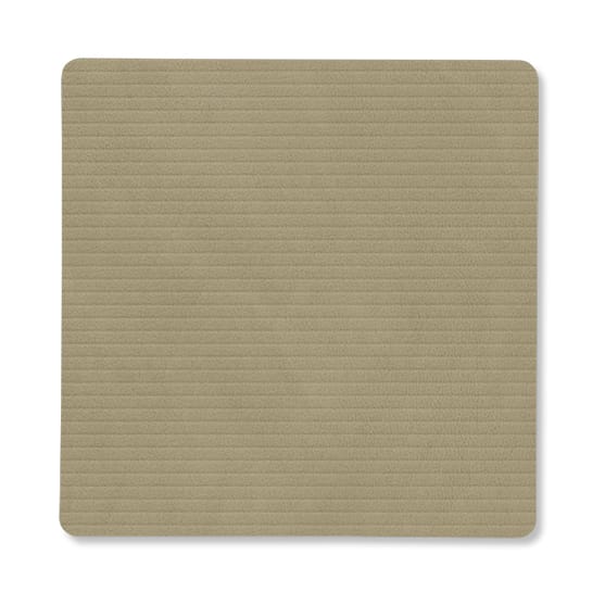 Corduroy glassunderlag square - Herbal Dust - LIND DNA