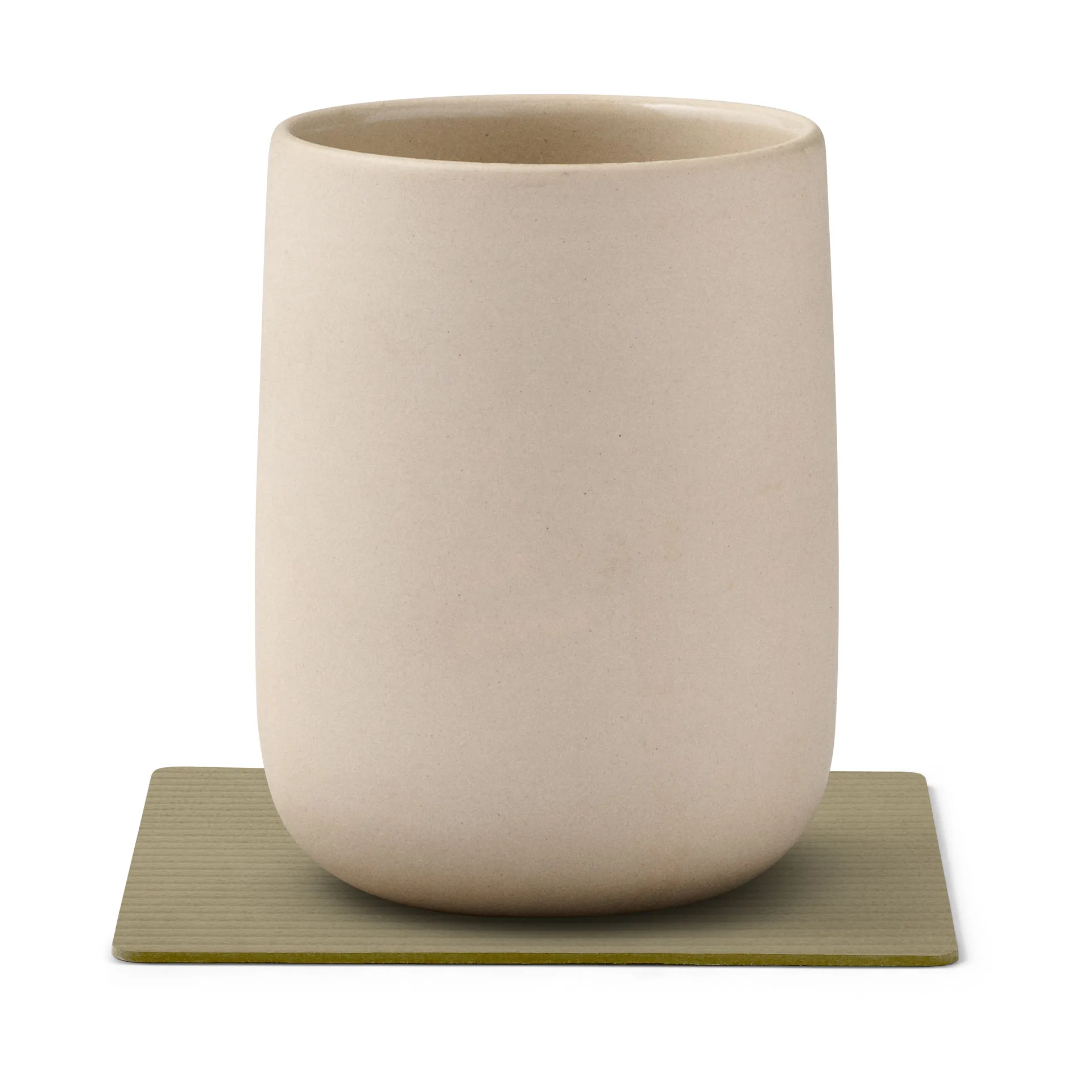 Corduroy glassunderlag square, Herbal Dust LIND DNA