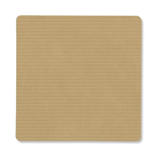 Corduroy glassunderlag square, Khaki LIND DNA