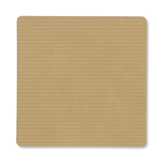 Corduroy glassunderlag square - Khaki - LIND DNA
