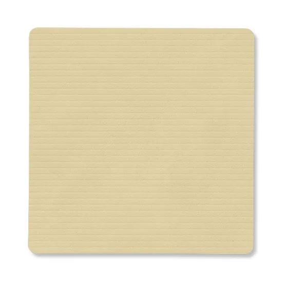 Corduroy glassunderlag square, Lemon Sorbet LIND DNA