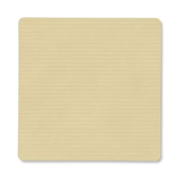 Corduroy glassunderlag square - Lemon Sorbet - LIND DNA