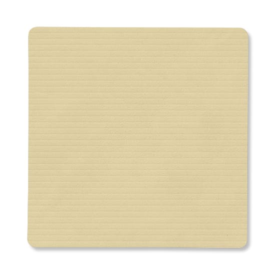 Corduroy glassunderlag square - Lemon Sorbet - LIND DNA