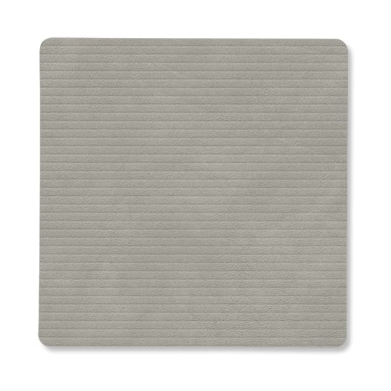 Corduroy glassunderlag square - Light Grey - LIND DNA