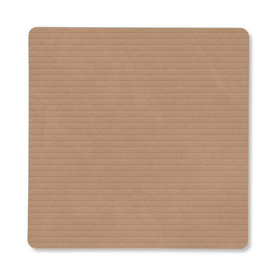LIND DNA Corduroy glassunderlag square Nougat