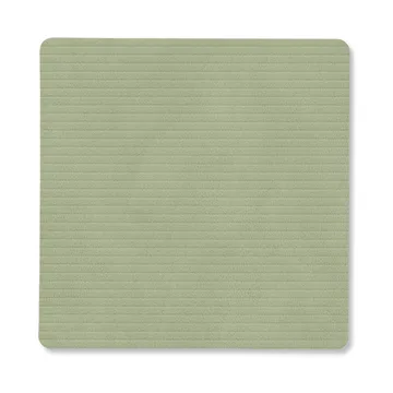 Corduroy glassunderlag square - Olive Green - LIND DNA
