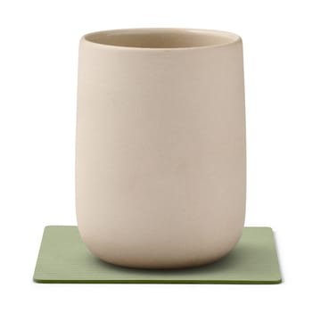 Corduroy glassunderlag square - Olive Green - LIND DNA