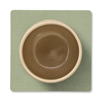 Corduroy glassunderlag square - Olive Green - LIND DNA