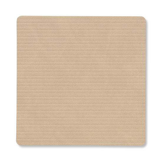 LIND DNA Corduroy glassunderlag square Sand