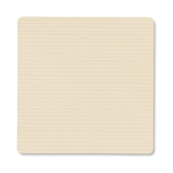 Corduroy glassunderlag square - Vanilla - LIND DNA