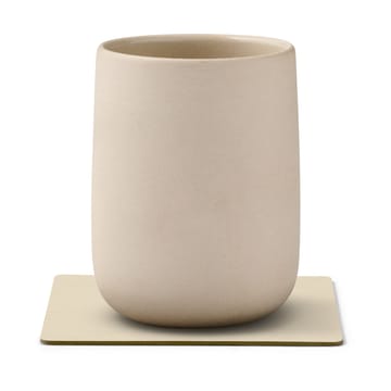 Corduroy glassunderlag square - Vanilla - LIND DNA