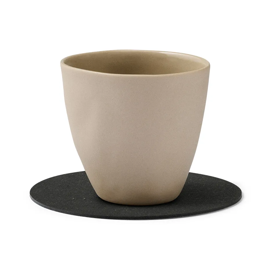 Core glassunderlag circle , Flecked anthracite LIND DNA