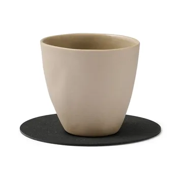 Core glassunderlag circle  - Flecked anthracite - LIND DNA