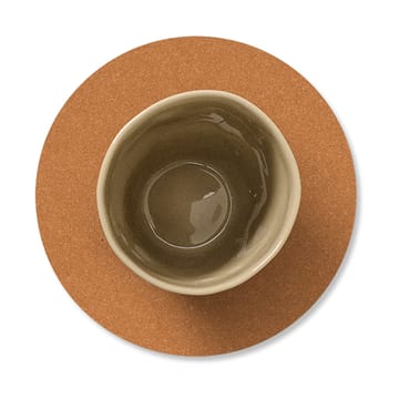 Core glassunderlag circle  - Flecked nature - LIND DNA