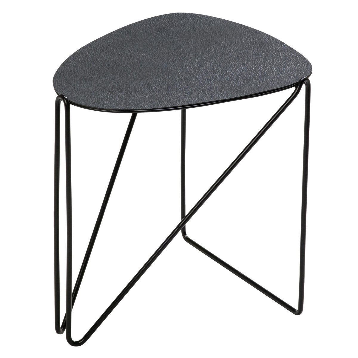 LIND DNA Curve Chameleon Hippo sidebord Black-anthracite