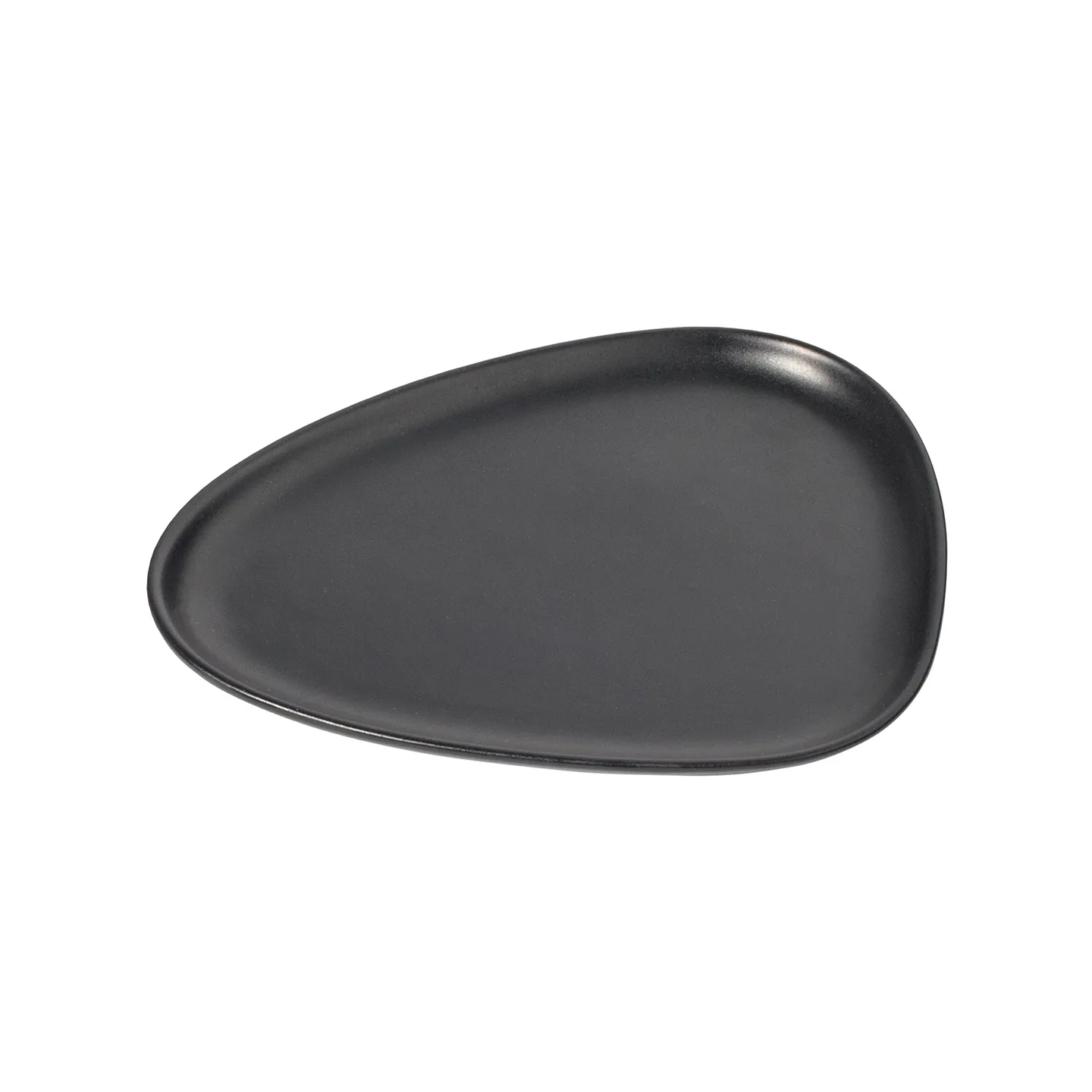 Curve Stoneware asjett 19x22 cm, Black LIND DNA