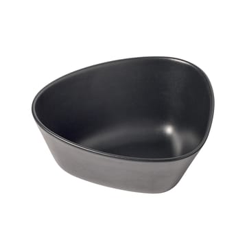 Curve Stoneware skål M 20x22 cm - Black - LIND DNA