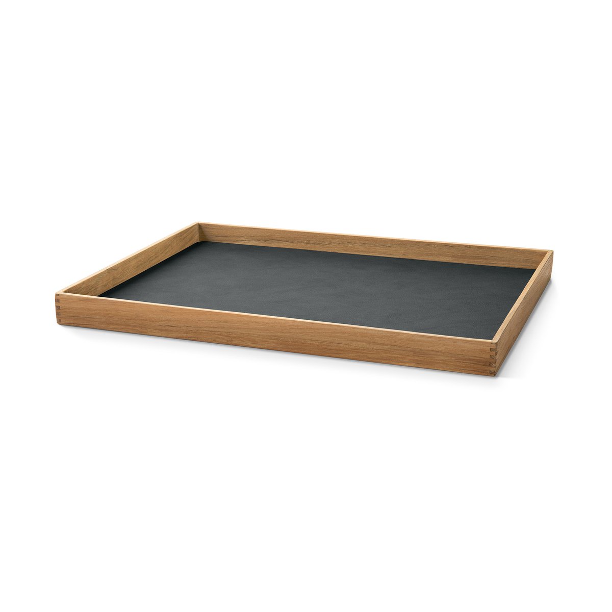 LIND DNA Even teakbrett square L Nupo antthracite
