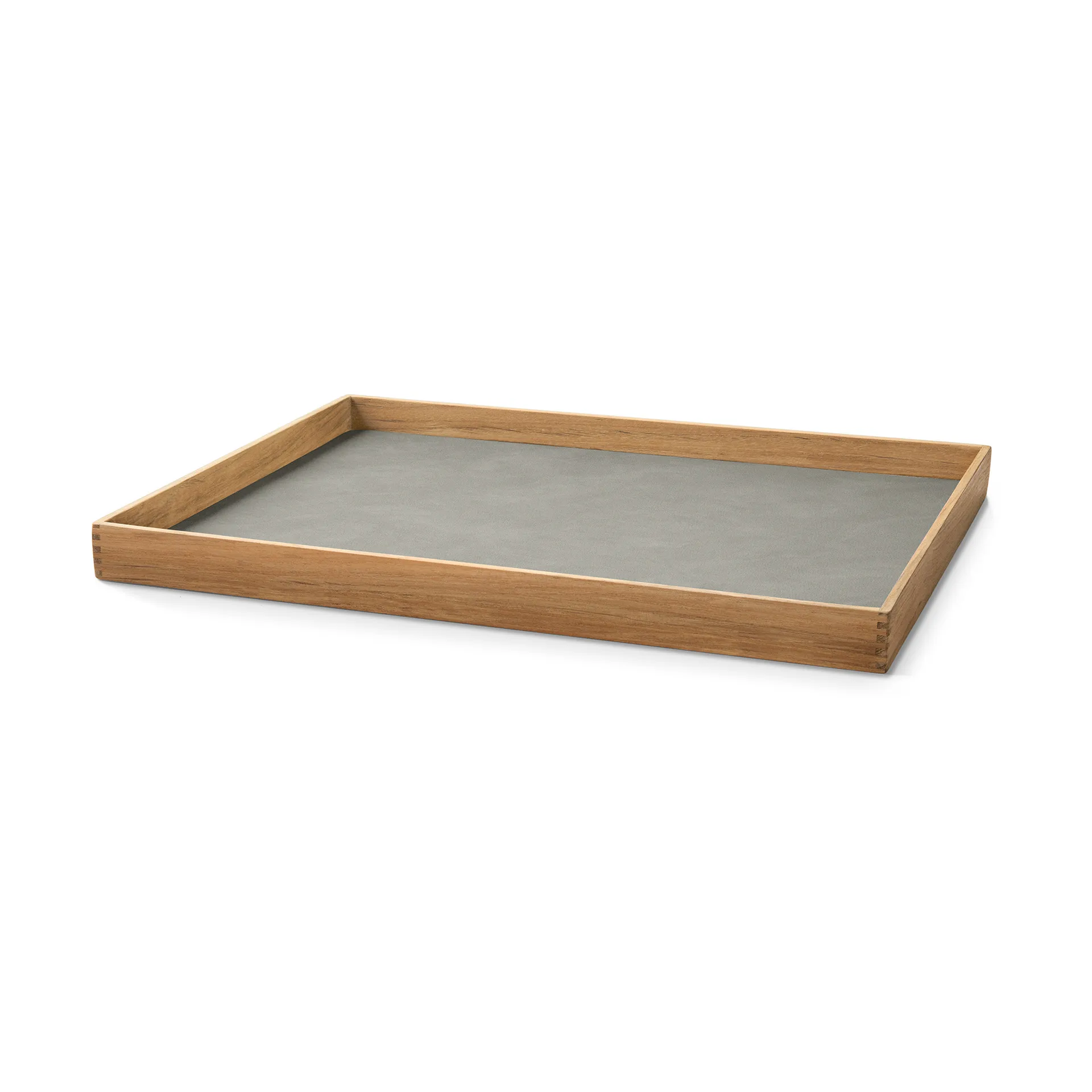 Even teakbrett square L, Nupo light grey LIND DNA