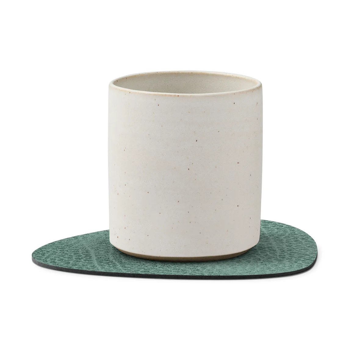 Hippo glassunderlag curve, pastellgrønn LIND DNA