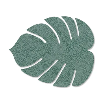Monstera Leaf Hippo glassunderlag - Pastellgrønn - LIND DNA