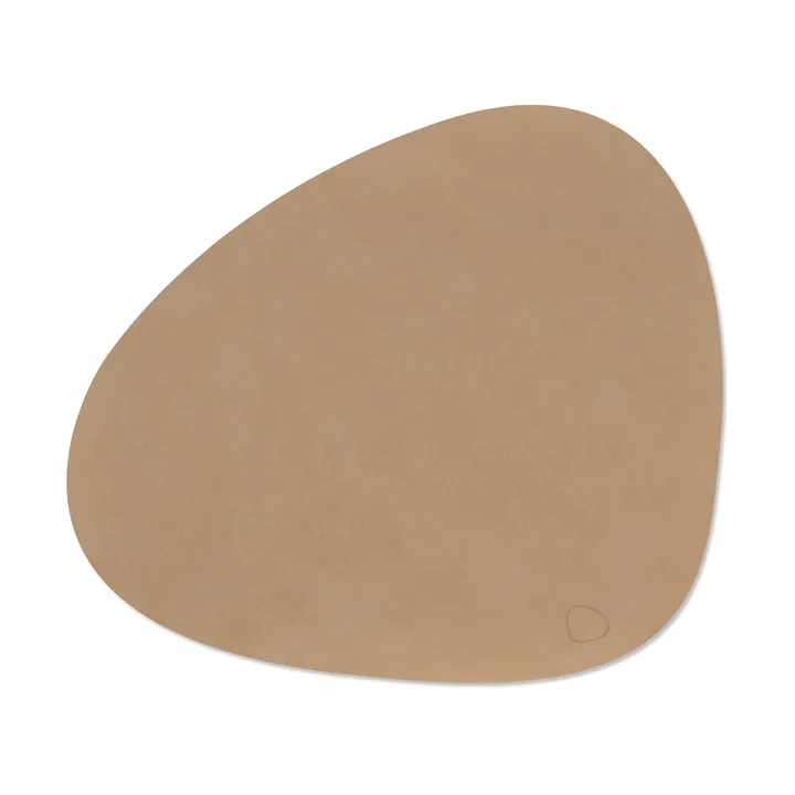 Nupo bordbrikke curve L - Nougat - LIND DNA