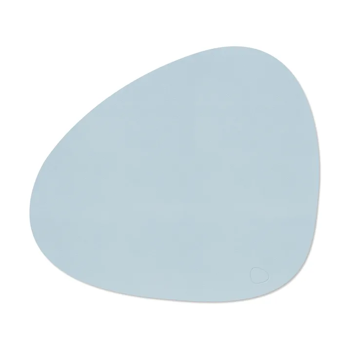 Nupo bordbrikke curve L - Soft sky, 44x37 cm - LIND DNA
