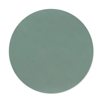 Nupo bordbrikke - Pastel green, circle, L - LIND DNA