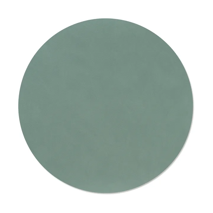 Nupo bordbrikke - Pastel green, circle, L - LIND DNA