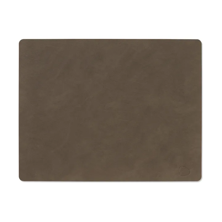 Nupo bordbrikke square L - Caviar, 45x35 cm - LIND DNA